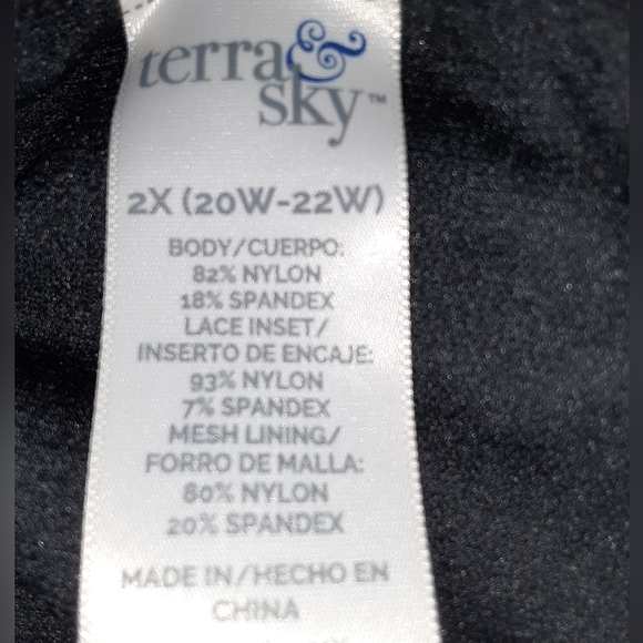 Womens plus size 2X, Terra Sky one piece swimsuit - Picture 3 of 3